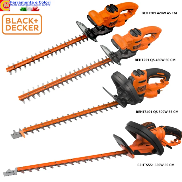Tagliasiepi BLACK+DECKER 18V A Batteria - Lama 45cm, Doppia Azione, Senza Fili, GTC1845L20 - Foto 5