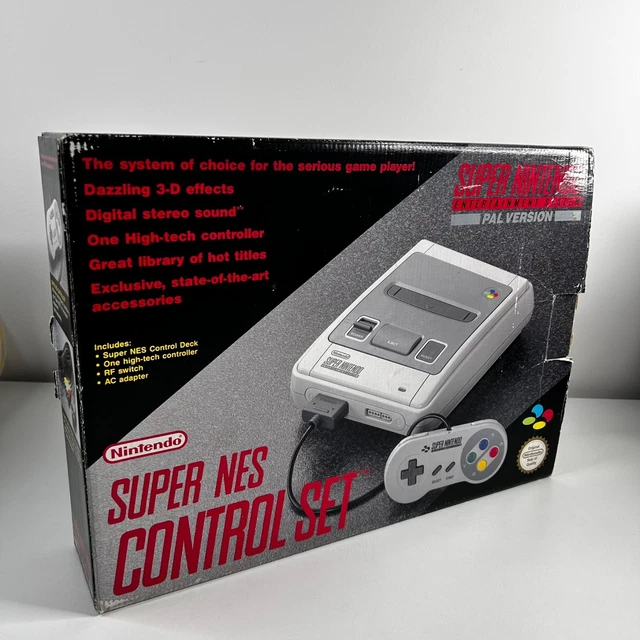 Super NES Control Set Snes Pal Fra Super Mario World Bundle