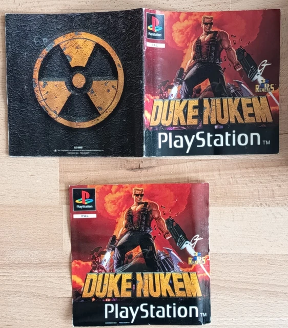 Duke Nukem Land Of The Babes Sur PS1 - PAL FR Black Label - Complet (Boîte, Notice, CD)