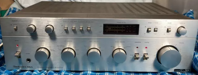 Technics Integrated Amplifier SU-8088 88A Stereo Amp WORKING 1979 1970s Vintage