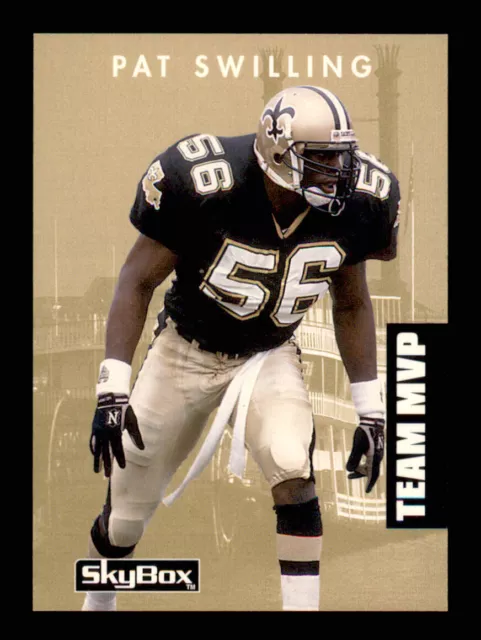 1992 SkyBox Prime Time #271 Pat Swilling MVP   New Orleans Saints