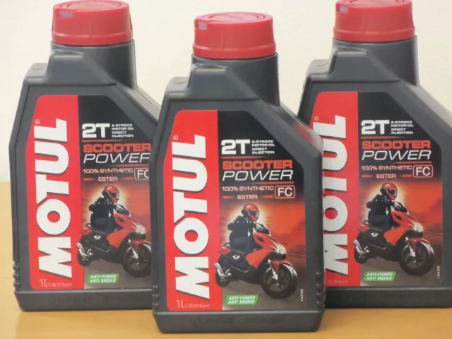 13,63€/l Motul Scooter Power 2T  3 x 1 L