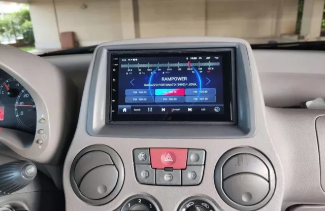 Stereo Android Fiat Panda 169 ( Android Auto / Apple Car Wifi )