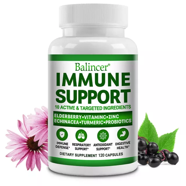 Supporto immunitario 10 ingredienti attivi e mirati