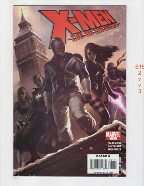 X-Men Die by the Sword #1 VF/NM 2007 Marvel e1523
