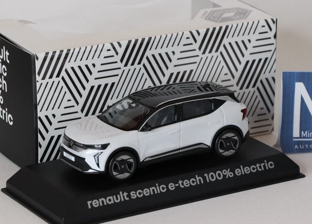 Modèle Réduit 1/43 Renault Scenic E-Tech Alpine 2024 Blanc Nacré – Norev, édition Limitée