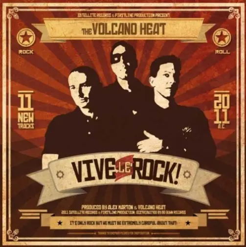 Volcano Heat Vive Le Rock (CD)