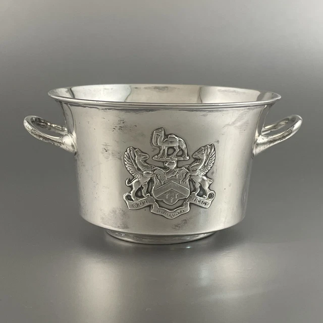 金属工芸 MAPPIN &amp; WEBB MAPPIN PLATE Pedestal Bowl English Mappin & Webb Silver Plate Reticulated Pedestal Bowl