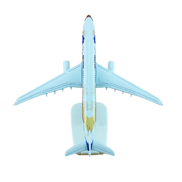 Modello Aereo In Scala 1:400 Asia B737 – Aereo In Lega E Plastica, 15 Cm, Con Supporto, Per Collezionisti - 4