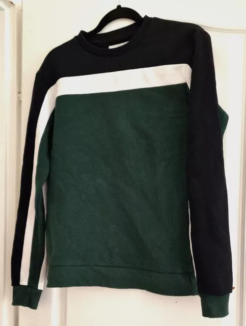 sweat pull vert homme garçon - BIZZBEE - taille S