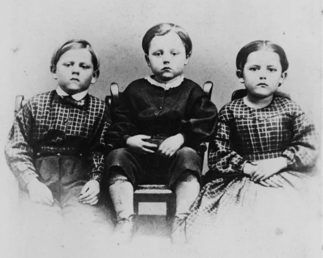 New 8x10 Civil War Photo: "Children of the Battlefield", Victims of Gettysburg