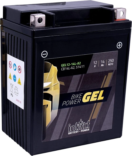 Ultramax YB14L-A2 AGM Battery Honda CB750K Four (69-82)-750 cc
