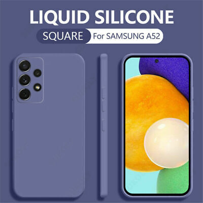 Case Coque Silicone Pour Samsung S22 Ultra S21 S20 FE A12 A72 A52 A71 Cover Etui