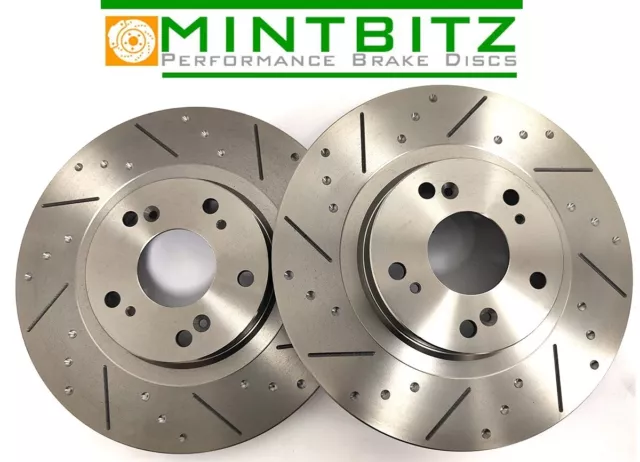 Boxster 2.5 2.7 986  Front Rear Dimpled & Grooved Brake Discs & mintex Pads 3