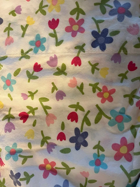 Hoja plana doble DYR Do Your Room estampado floral 100 % algodón 60 x 92
