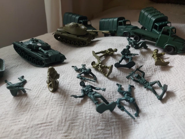 Dinky Toys - Char LIGHT TANK DRAGON - 1950's - Véhicule Militaire - Métal - Occasion