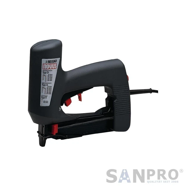 NOVUS Elektrotacker J 165 Extra Puissance 53 / 53F/J 8-20 - 8 - 18 MM