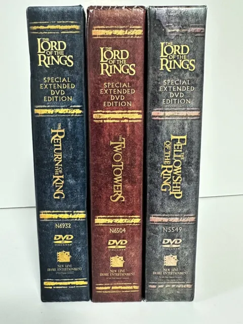The Lord of the Rings Trilogy Special Extended Edition 12-DVD set - VERY GOOD