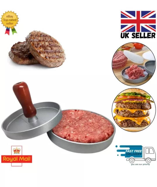 Burger Press, Non-Stick Hamburger Mould, Easy Beef Meat Grill Patty Kitchen Tool