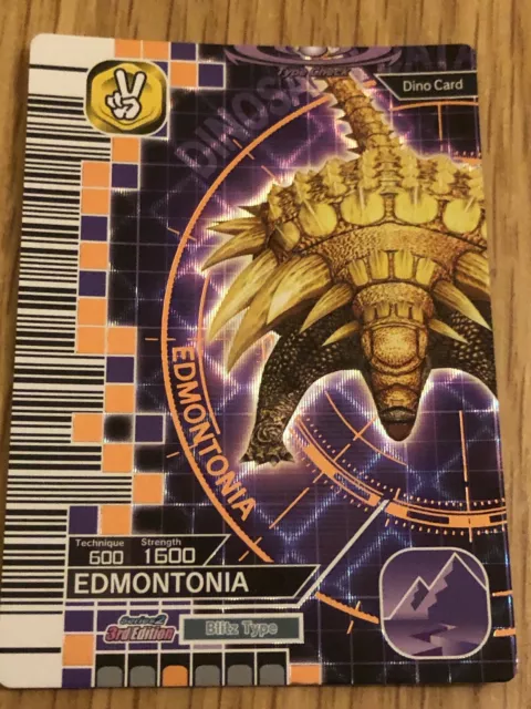 Dinosaur King Bronze Edmontonia Series 2 3rd Edition Card
