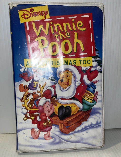 WINNIE THE POOH and Christmas Too (VHS, 1997 Clam Shell) OOP £6.72 ...