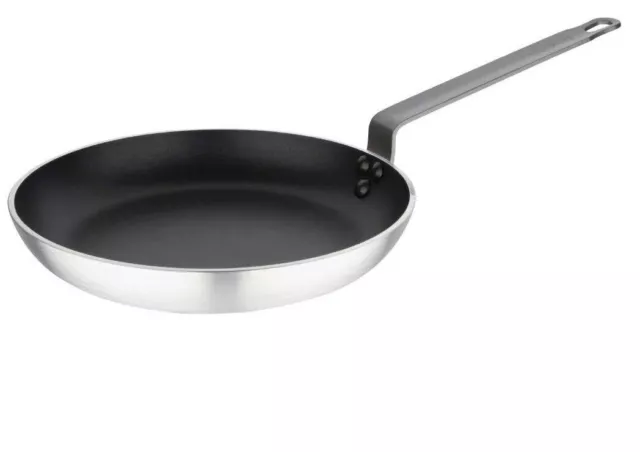 Frying Pan Heavy Duty Vogue Professional Commercial Triple Non Stick Aluminium