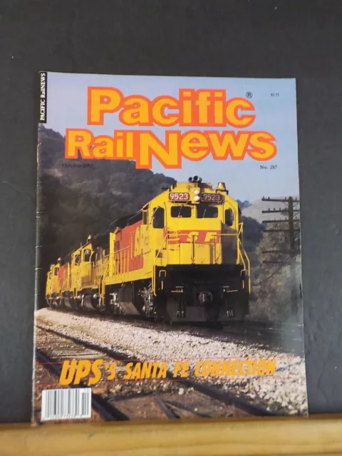 Pacific Rail News #287 1987 October UP Santa Fe Connection Denver Part 2