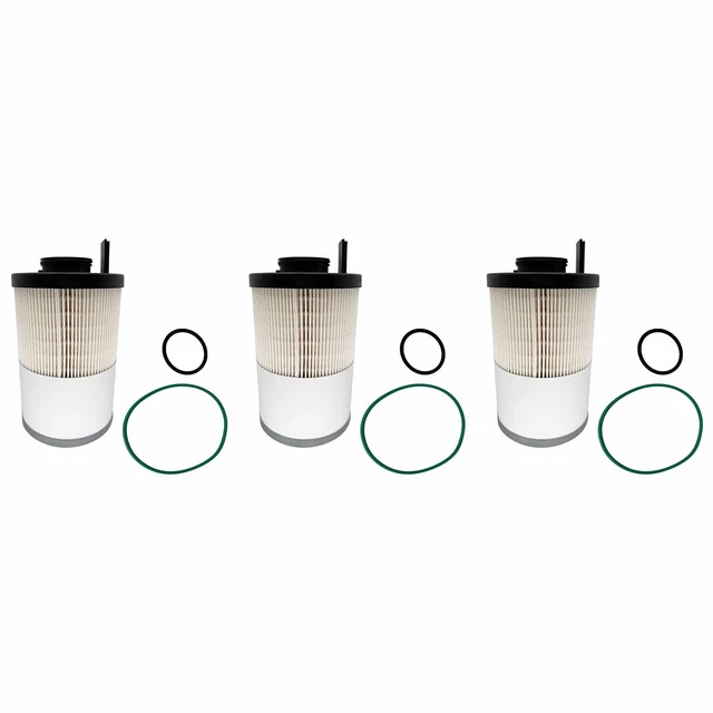 3PCS FUEL WATER Separator Filter For Detroit Diesel 6 Cyl A0000905051