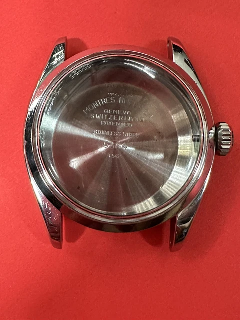 Original Genuine Rolex Full set Case steel ref 6564-1956 Original Genuine Rolex Full set Case steel ref 6564-1956