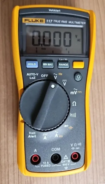 Fluke 117 -- Echteffektiv digital Multimeter 117 True RMS  TOP-ZUSTAND  !!!!!