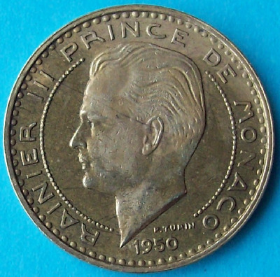 Pièce De Monnaie20 Francs 1950 Monaco