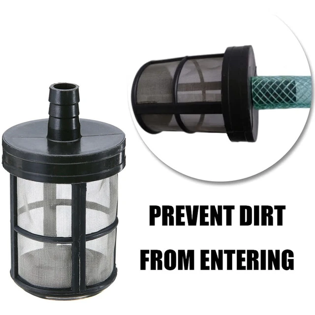 Praktisch Hochdruckreinigerschlauch 1x Gartenbedarf Saugschlauchfilter Tank