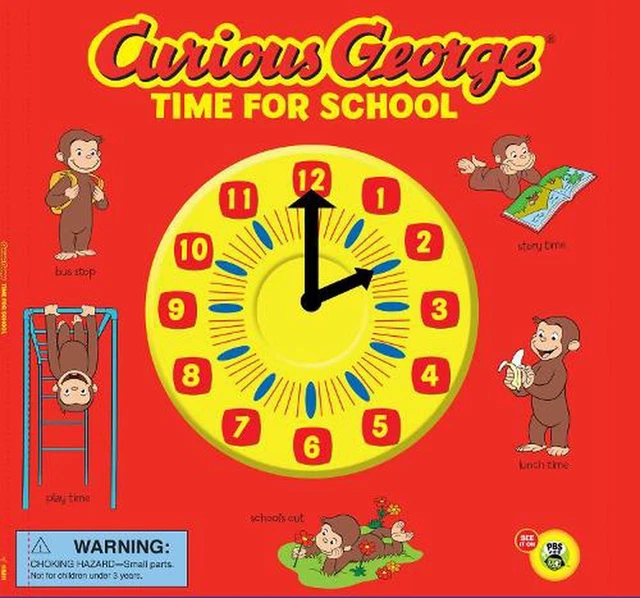 CURIOUS GEORGE TIME for School by H.A. Rey (English) Paperback Book EUR ...