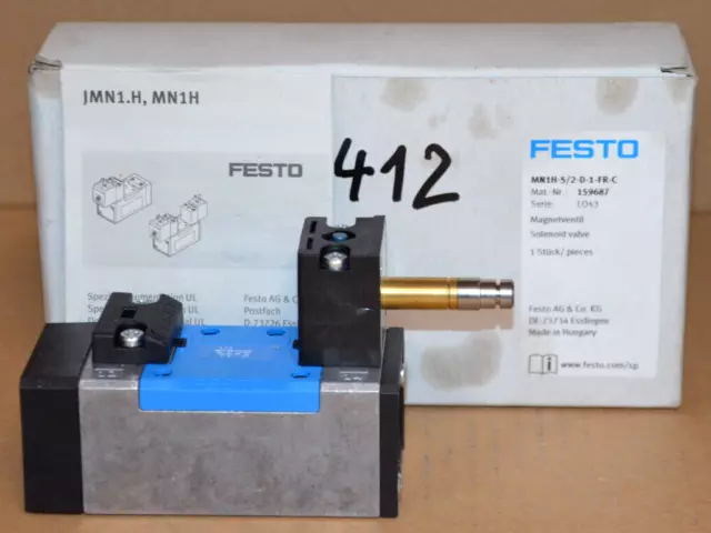 Festo MN1H-5/2-D-1-FR-C Magnetventil 159687 Neu/unbenutzt