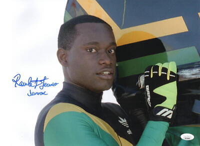 Rawle D Lewis Signed 11X14 Photo Cool Runnings Authentic Autograph Jsa Witness 1