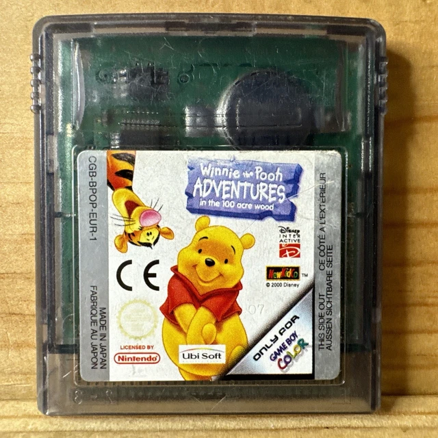 WINNIE THE POOH: Adventures In The 100 Acre Wood Game Boy Color, 2000 ...