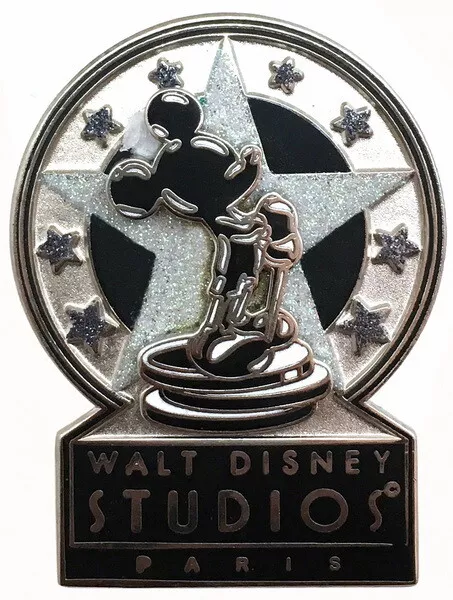 2017 Disney Mickey Mouse Walt Disney Studios Paris Pin Rare