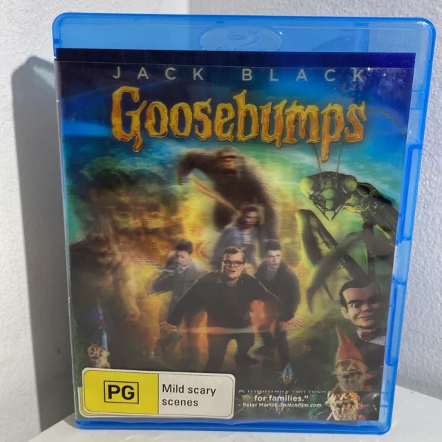 Goosebumps Blu-ray Region B (2015 Movie) Jack Black