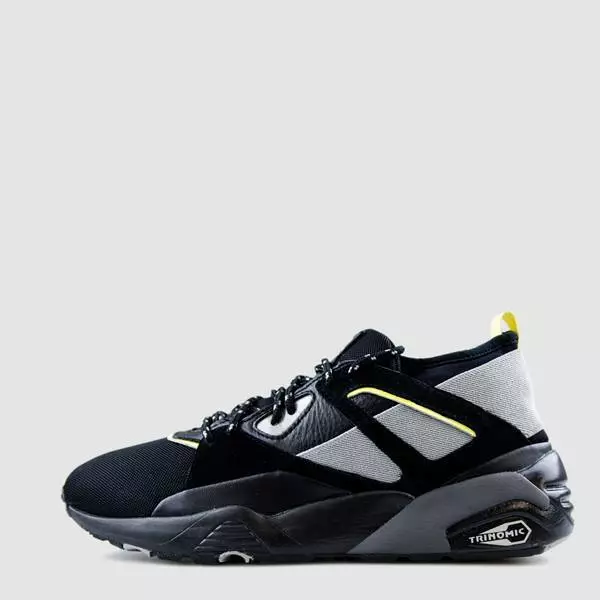 [CLEARANCE] Men PUMA Bog Sock Elemental Sneaker Shoes Black (362039 02), Sz 10.0