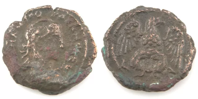 238-244 Ad Romain Égypte Billon Tetradrachm Pièce (Rev : VF Gardien III Aigle