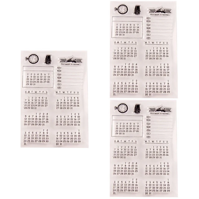3 stücke klar stempel transparent dichtstempel für diy scrapbooking handwerk