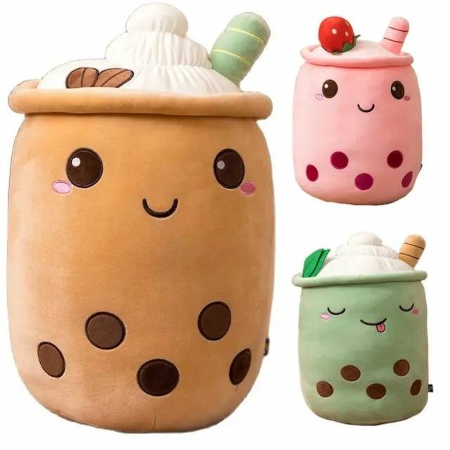 Bubble Tea Plush Toy Plush Soft Cushion Boba Milk Tea Plush Toy Stuffed Toys