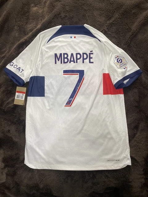 Maillot PSG Officiel 2020/2021 Vapor Match - Mbappé - Taille L - Neuf