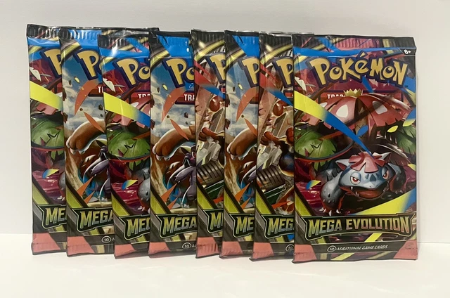 POKÉMON TCG MEGA Evolution Single Booster Pack - 1 Random Pack £8.49 ...