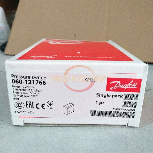 ONE New Danfoss Pressure Switch KPI35 060-121766
