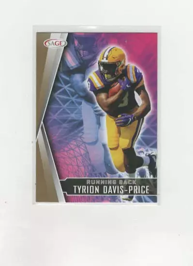 2022 Sage Hit Draft High Series Football GOLD  Pick From List