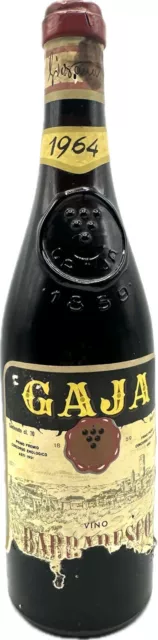 Vintage Vino Barbaresco 1964 Giovanni Gaja 70cl 13%