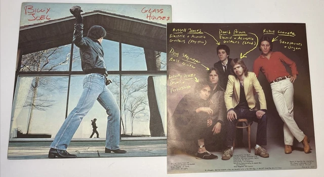 Billy Joel "Glass Houses" Rock LP Vinyl Record 1980 FC 36384 original sleeve VG Billy Joel "Glass Houses" Rock LP Vinyl Record 1980 FC 36384 original sleeve VG