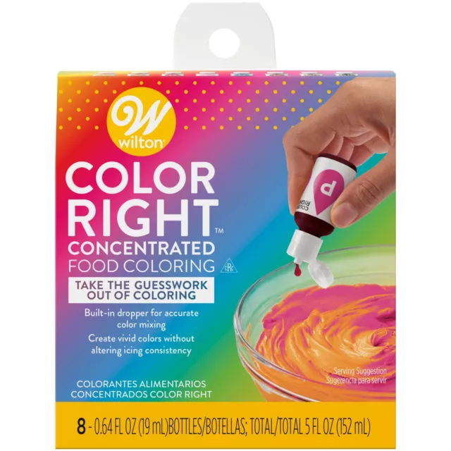 Wilton Color Right Performance Food Coloring Set......... 3