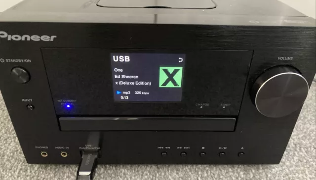 Pioneer XC-HM71-K Network CD Receiver RDS Radio DLNA iPod Dock AirPlay USB 24bit